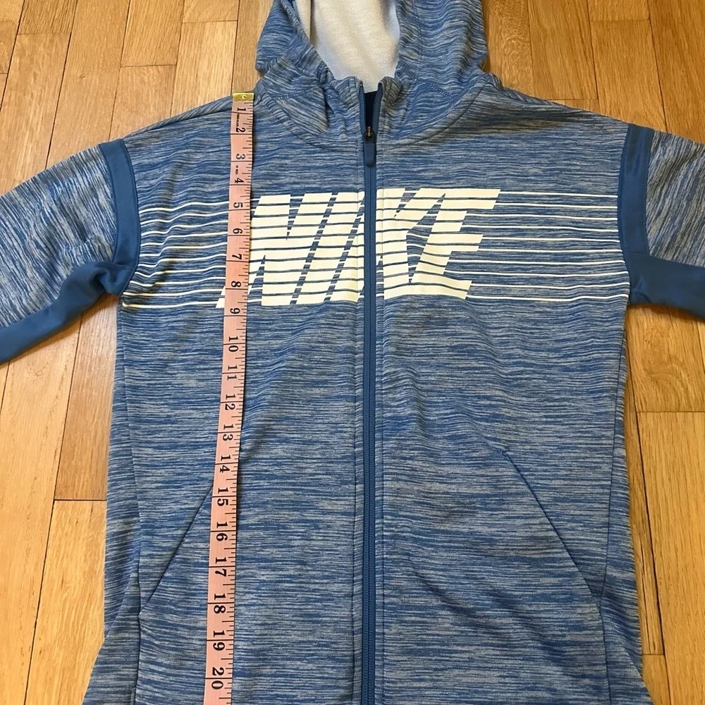Nike Boys Therma Full Zip Hoodie - Size M - Picture 7 of 9